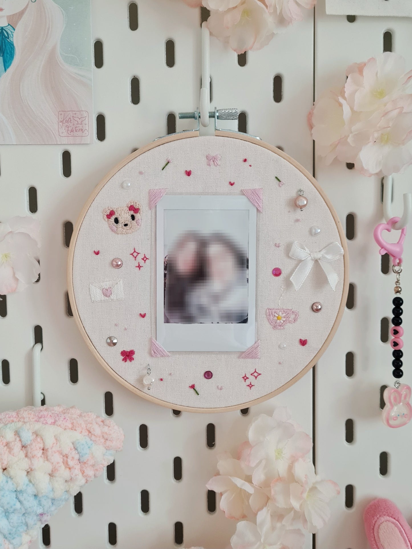 Coquette photo frame